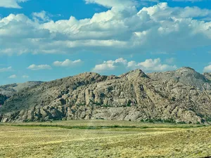 Rocky hill off the highway