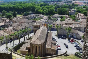 Carcassone from the citadel