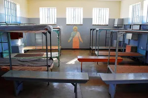 Robben Island prison bunks