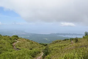 View of Lake Nicaragua from the volcano